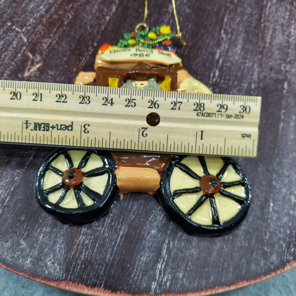 Knotts Berry Farm 1986 Santa Christmas Ornament Vintage - Picture 6 of 8